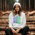 This sweatshirt features a stunning colorful gradient graphic that will make you stand out on your outdoor escapades. With the inspiring saying "Not All Who Wander Are Lost" emblazoned across the front, this sweater is not just a piece of clothing, but a statement of your adventurous spirit and love for exploration.